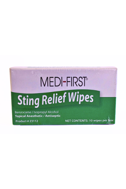 Insect Sting Wipes (10 Count)