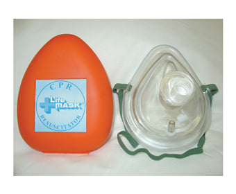 CPR Face Mask w/ O2 Valve and Case